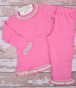 Squiggles by Charlie Pink Pant Set