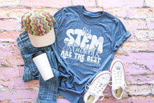 Science Teacher Stem Students Are the Best Screen Print Shirt Graphic Tee Shirt