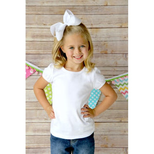 Horse with bow applique shirt personalized for girls