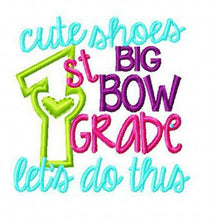 Cute Shoes Big Bows Back to School Shirt