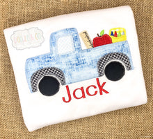 Back To School Personalized Truck Shirt