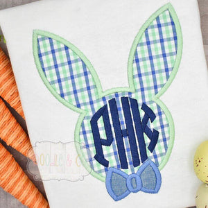 Easter Boy Bunny Personalized Monogram Custom Shirt