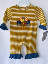 Three SistersThanksgiving Baby Boy and Girl Turkey Romper