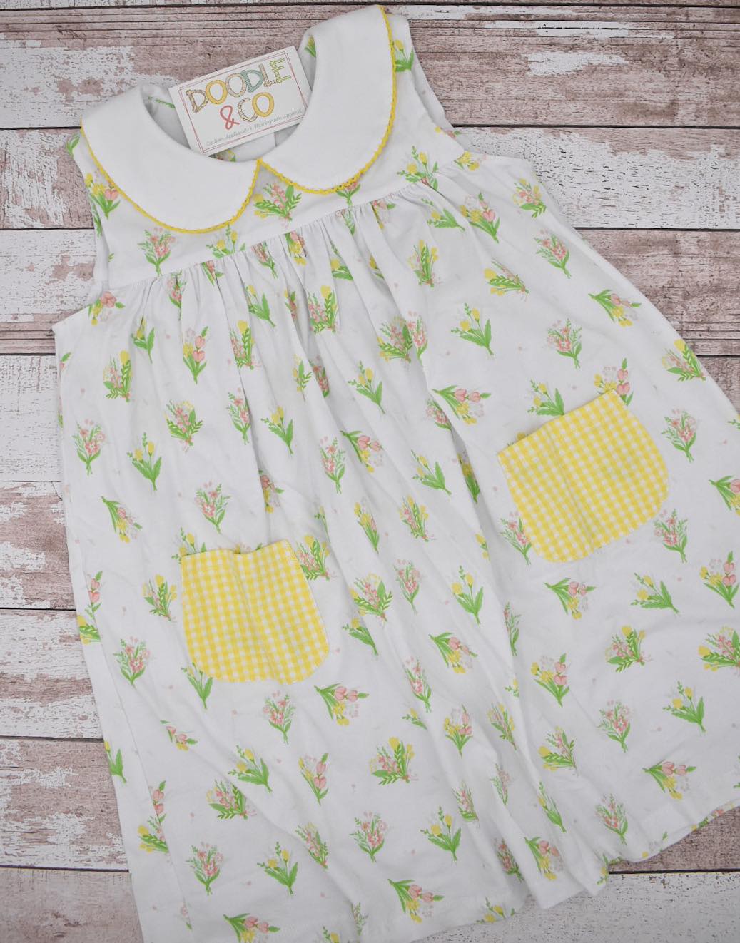 Three Sisters Buttercup Spring Easter Dress