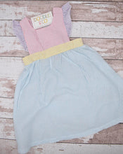 Three Sisters Easter Color Block Sundress