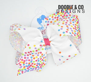 Wee Ones Confetti Hairbow