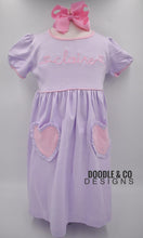 Squiggles by Charlie Personalized Heart Pocket Dress