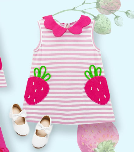 Zuccini Kids Strawberry Pocket Dress